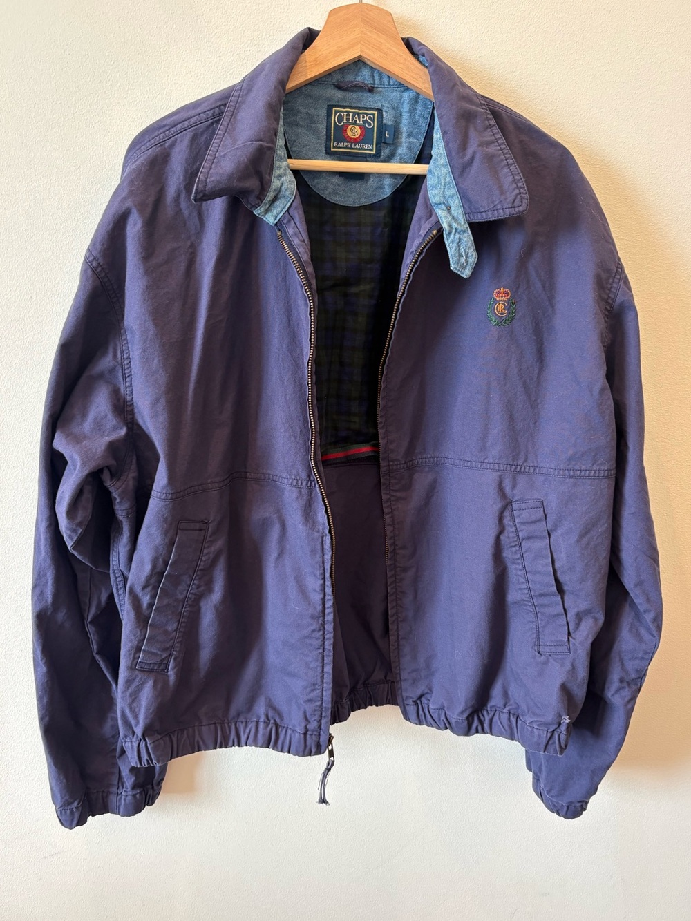Vintage Chaps x Ralph Lauren Classic Harrington Golf Jacket